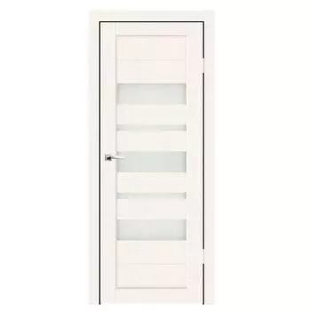 Дверное полотно Синержи Терра, Бетон белый, ПДО 600х2000 мм