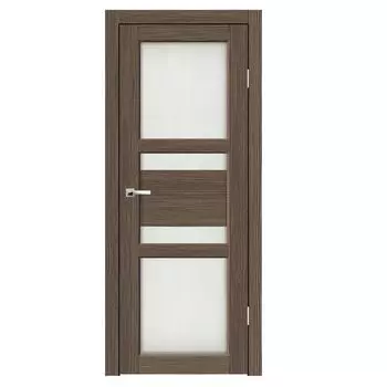 Дверное полотно Синержи Титул, Акация темная, ПДО 800х2000 мм