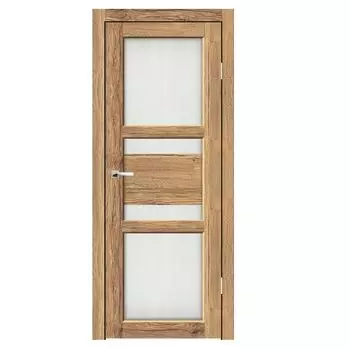 Дверное полотно Синержи Титул, Рустик соломенный, ПДО 700х2000 мм