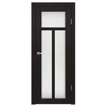 Дверное полотно Синержи Турин 1, Венге, ПДО 800х2000 мм