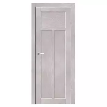 Дверное полотно Синержи Турин 1, Вуд Тангет Латте, ПДГ 800х2000 мм