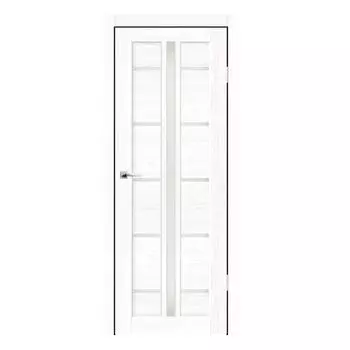 Дверное полотно Синержи Вегас, Белый прованс, ПДО 700х2000 мм