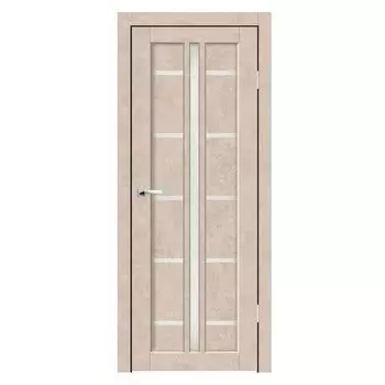 Дверное полотно Синержи Вегас, Бетон бежевый, ПДО 800х2000 мм