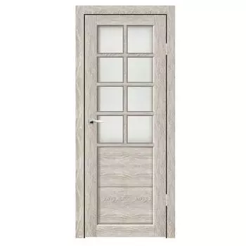 Дверное полотно Синержи Верона 2, Грей, ПДО 800х2000 мм