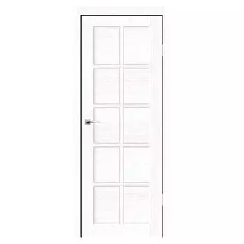 Дверное полотно Синержи Верона 3, Белый прованс, ПДГ 900х2000 мм