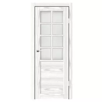 Дверное полотно Синержи Верона 3, Ель беленая, ПДО 700х2000 мм