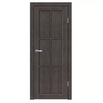 Дверное полотно Синержи Верона 4, Гранит, ПДГ 800х2000 мм