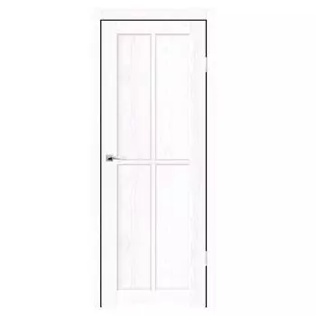 Дверное полотно Синержи Верона 5, Белый прованс, ПДГ 600х2000 мм