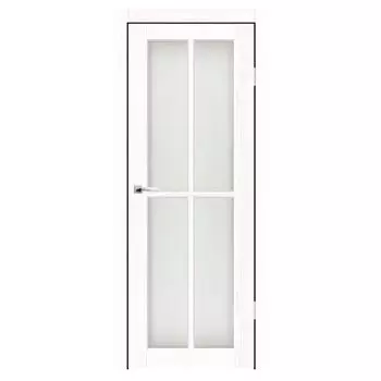 Дверное полотно Синержи Верона 5, Белый прованс, ПДО 800х2000 мм