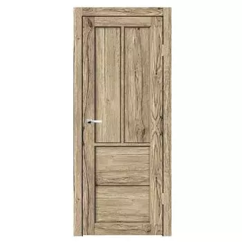 Дверное полотно Синержи Верона 5, Рустик натуральный, ПДГ 600х2000 мм