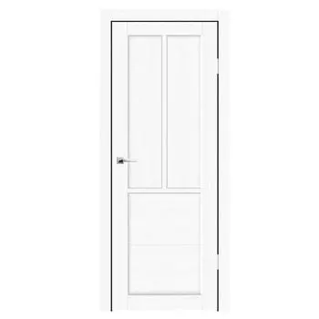 Дверное полотно Синержи Верона 5, Вуд Тангет Айс, ПДГ 800х2000 мм