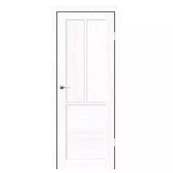 Дверное полотно Синержи Верона 6, Белый прованс, ПДГ 900х2000 мм