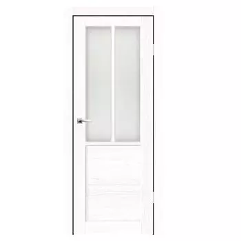 Дверное полотно Синержи Верона 6, Белый прованс, ПДО 800х2000 мм