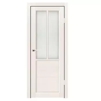 Дверное полотно Синержи Верона 6, Дуб молочный, ПДО 700х2000 мм