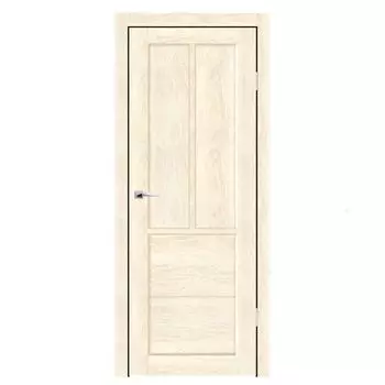 Дверное полотно Синержи Верона 6, Ваниль, ПДГ 800х2000 мм