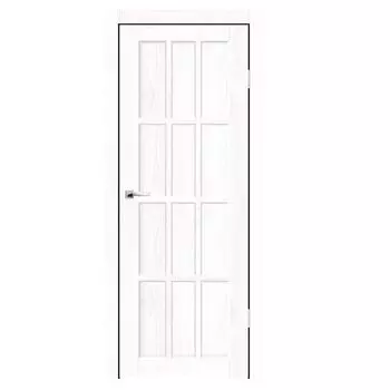 Дверное полотно Синержи Верона 7, Белый прованс, ПДГ 800х2000 мм