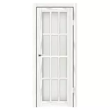 Дверное полотно Синержи Верона 7, Ель беленая, ПДО 900х2000 мм