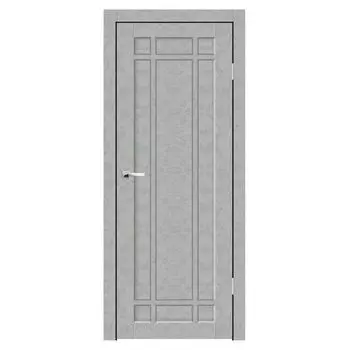 Дверное полотно Синержи Верона 8, Бетон серый, ПДГ 800х2000 мм