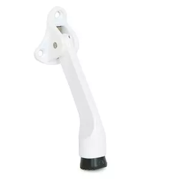 Дверной ограничитель Козья ножка, белый