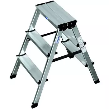 Двусторонняя стремянка Krause Dopplo 2х3 ступени