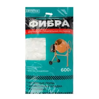 Фибра для растворов CemFibra, 600 г