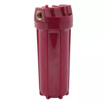 Фильтр магистральный для горячей воды 10", 3/4" USTM (кронштейн, ключ, +80С, 8Атм.)