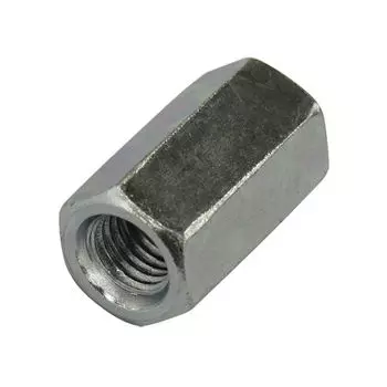 Гайка DIN6334 соединительная оцинк. М6