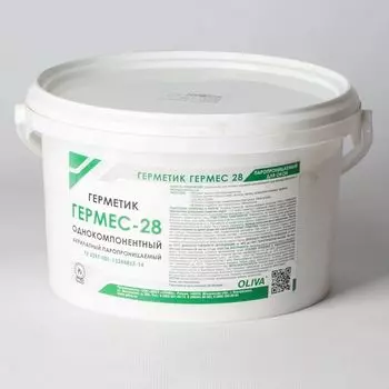 Герметик Гермес-28 Паропроницаемый, 3 кг