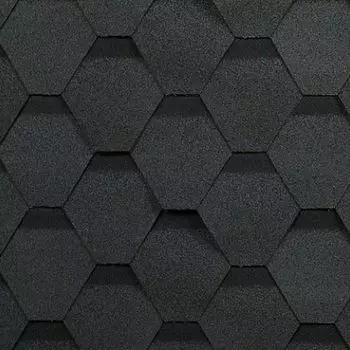 Гибкая черепица Оптима Shinglas Серый 3 м2