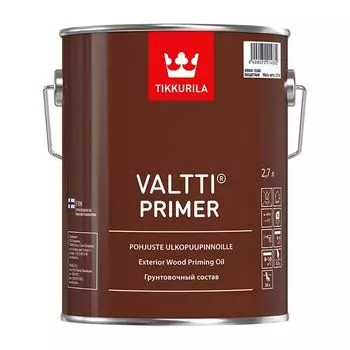 Грунт антисептик Tikkurila Valtti Primer содержащий масло 2,7 л