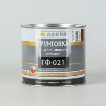 Грунт ГФ-021 красно-коричневый Лакра, 20 кг
