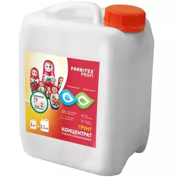 Грунт концентрат акриловый Farbitex Профи глубокого проникновения 1 кг