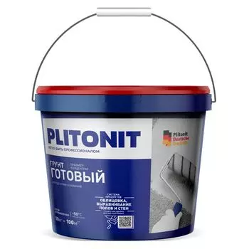 Грунт Plitonit готовый в ведрах 10 л