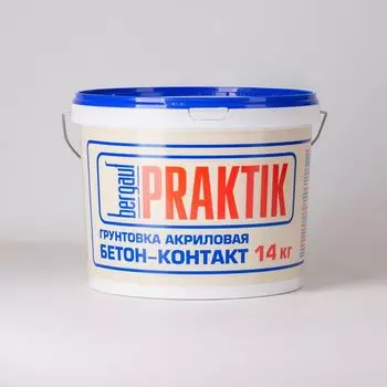 Грунтовка бетоноконтакт Praktik 14 кг