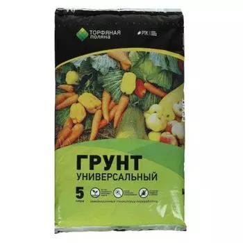 Грунт универсальный Торфяная Поляна 5л
