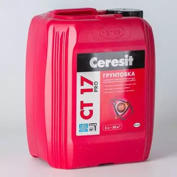 Грунтовка Ceresit CT17 PRO 5л