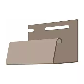 J-профиль бежевый 3000мм (30мм) Дёке