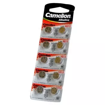 Элемент питания G13 (LR44) для часов CAMELION