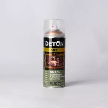 Эмаль аэрозольная Deton art акриловая медный металлик 0,52л