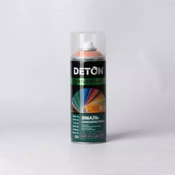 Эмаль аэрозольная DETON бежевая (RAL 3012), 0,52л