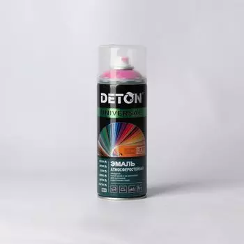 Эмаль аэрозольная DETON розовая (RAL 3015), 0,52л