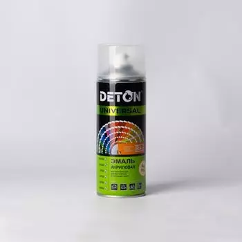 Эмаль аэрозольная DETON UNIVERSAL акриловая слоновая кость (RAL 1014), 0,52л