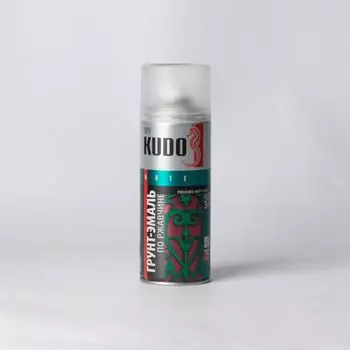 Эмаль аэрозольная для профнастила шоколадно-коричневая KUDO (RAL 8017) 0,52л