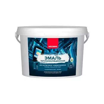 Эмаль теплоизоляционная Neomid, 3 л