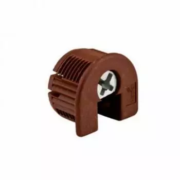 Эксцентрик быстромонтируемый, коричневый