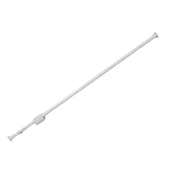 Карниз для ванной комнаты телескопический 120-220 см белый