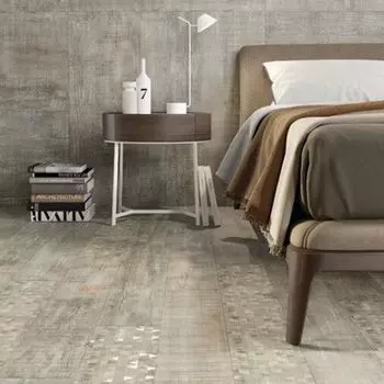 Керамогранит SR 1200х195 мм Вуд Эго серый, Граните