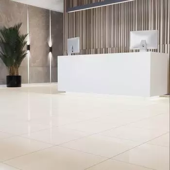 Керамогранит U100M (У100) 300х300х8мм, молочный г. Снежинск