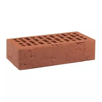 Кирпич облицовочный одинарный пустотелый М-150, Гляссе ручная формовка, КС-Керамик