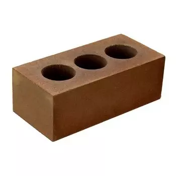 Кирпич облицовочный полуторный силикатный пустотелый М-125/200